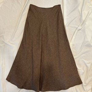 East 5th Brown A-Line Skirt